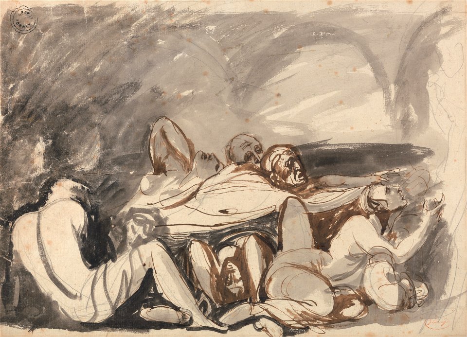 George Romney - Prison Scene - Google Art Project (2440765)