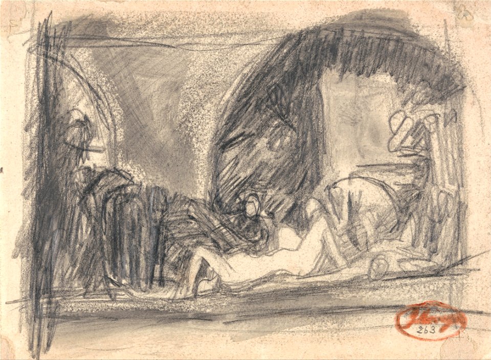 George Romney - Prison Scene - Google Art Project (2443693)