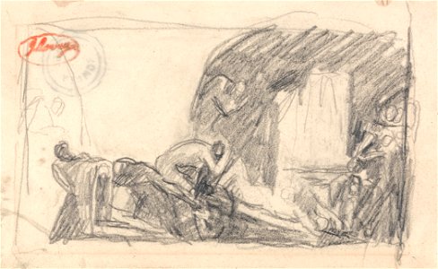 George Romney - Prison Scene - Google Art Project (2444571)