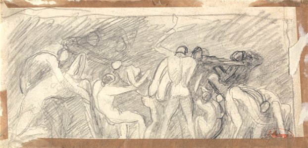 George Romney - Satan Presiding over Hell - Google Art Project (2451468)