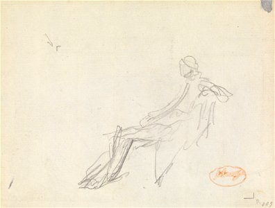 George Romney - Figure Study 9 - Google Art Project