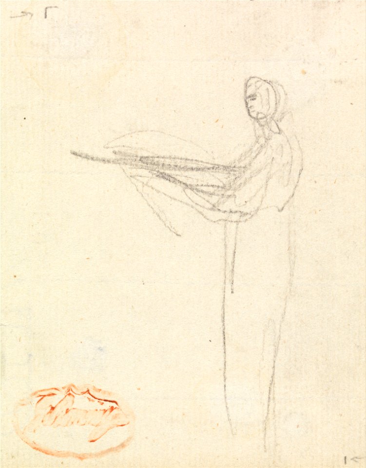 George Romney - Figure Study Twelve - Google Art Project
