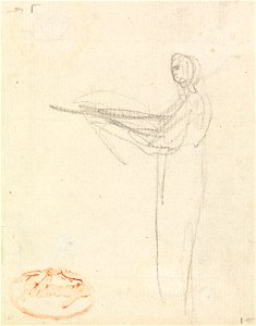 George Romney - Figure Study Twelve - Google Art Project