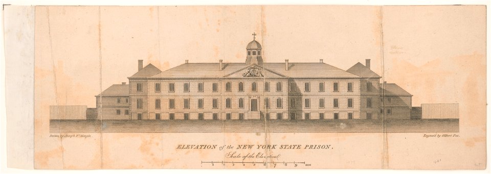 Elevation of the New York state prison LCCN2003681838