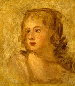 George Romney - Head of a Woman - Google Art Project (-gHE8-6sMnEeiw)