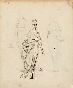 George Romney - Single Female Figure - Google Art Project