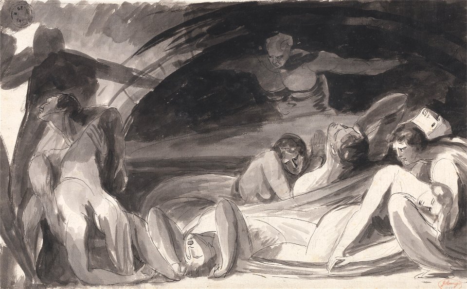 George Romney - Howard Visiting a Prison - Google Art Project (2438570)