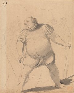 George Romney - John Henderson as Falstaff - Google Art Project