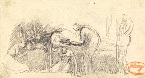 George Romney - Figure Composition Study 23 - Google Art Project
