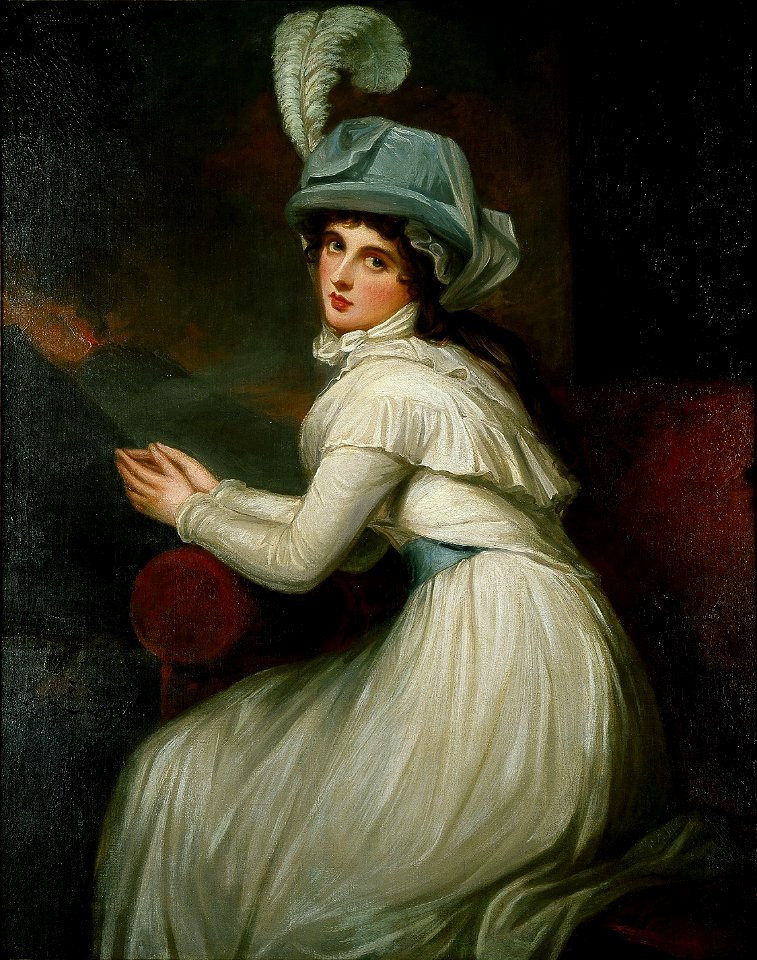 George Romney - Lady Hamilton, 1791 (Blanton Museum of Art)