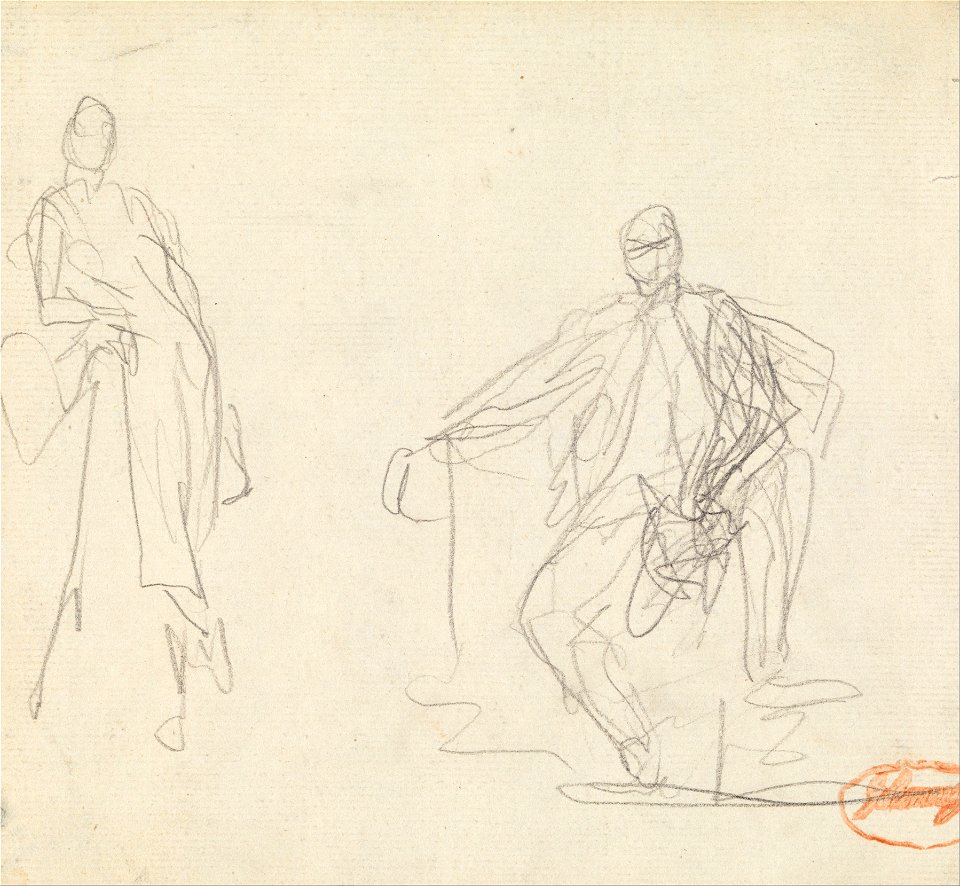 George Romney - Figure Composition Study 30 - Google Art Project