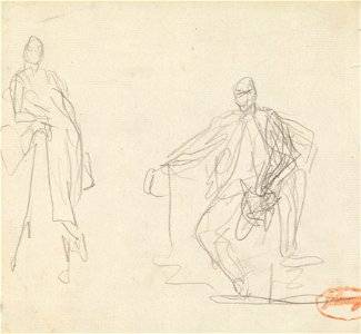 George Romney - Figure Composition Study 30 - Google Art Project
