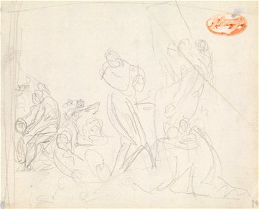 George Romney - Figure Composition Study 34 - Google Art Project