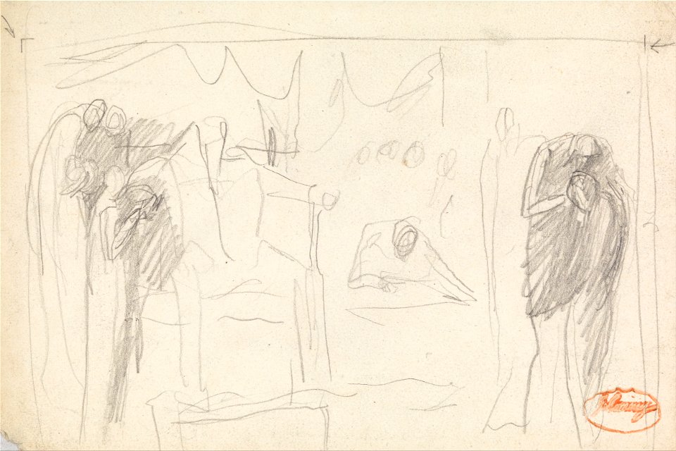 George Romney - Figure Composition Study 45 - Google Art Project