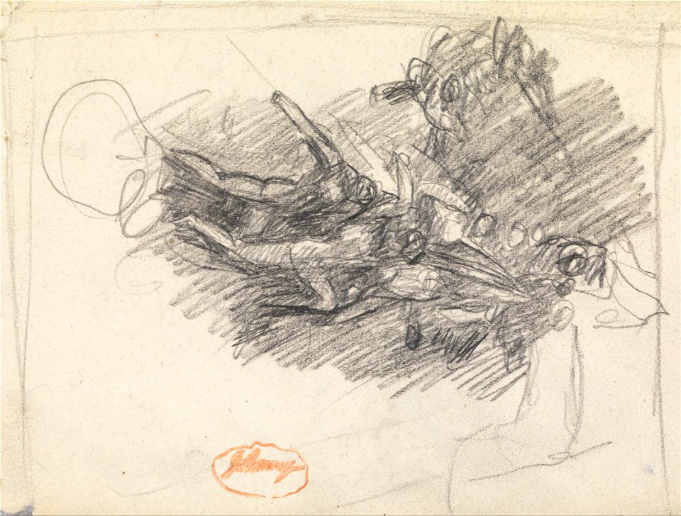 George Romney - Figure Composition Study 6 - Google Art Project