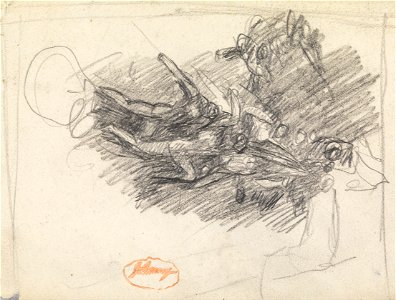 George Romney - Figure Composition Study 6 - Google Art Project