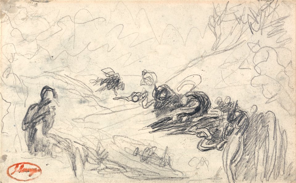 George Romney - The Temptation of Christ - Google Art Project (2438529)