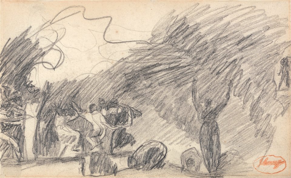 George Romney - The Witches' Cavern- Macbeth - Google Art Project