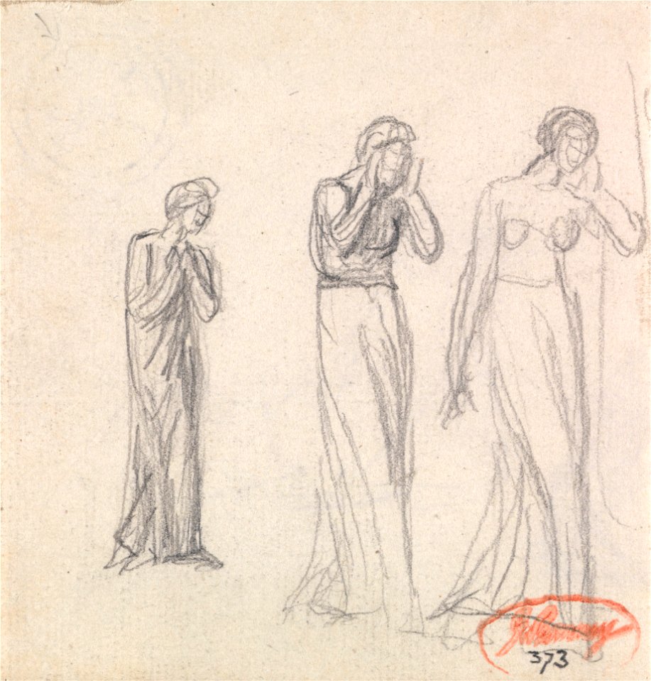 George Romney - Three Lamenting Women - Google Art Project