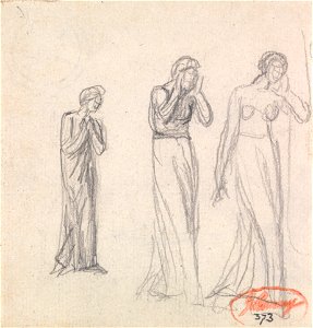 George Romney - Three Lamenting Women - Google Art Project