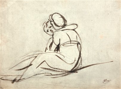 George Romney - Two Children Embracing - Google Art Project