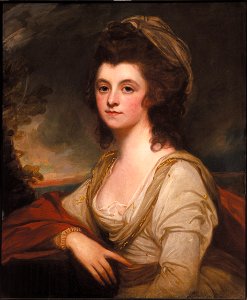 George Romney - Portrait of Lady Bentinck - 1975-7 - Albright–Knox Art Gallery