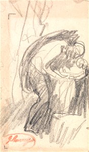 George Romney - Unidentified Subject- A Man with a Child - Google Art Project