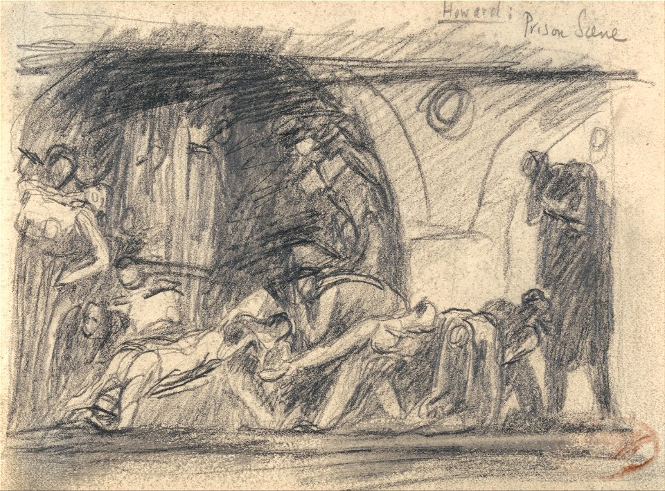 George Romney - Howard Visiting a Prison - Google Art Project (2432657)