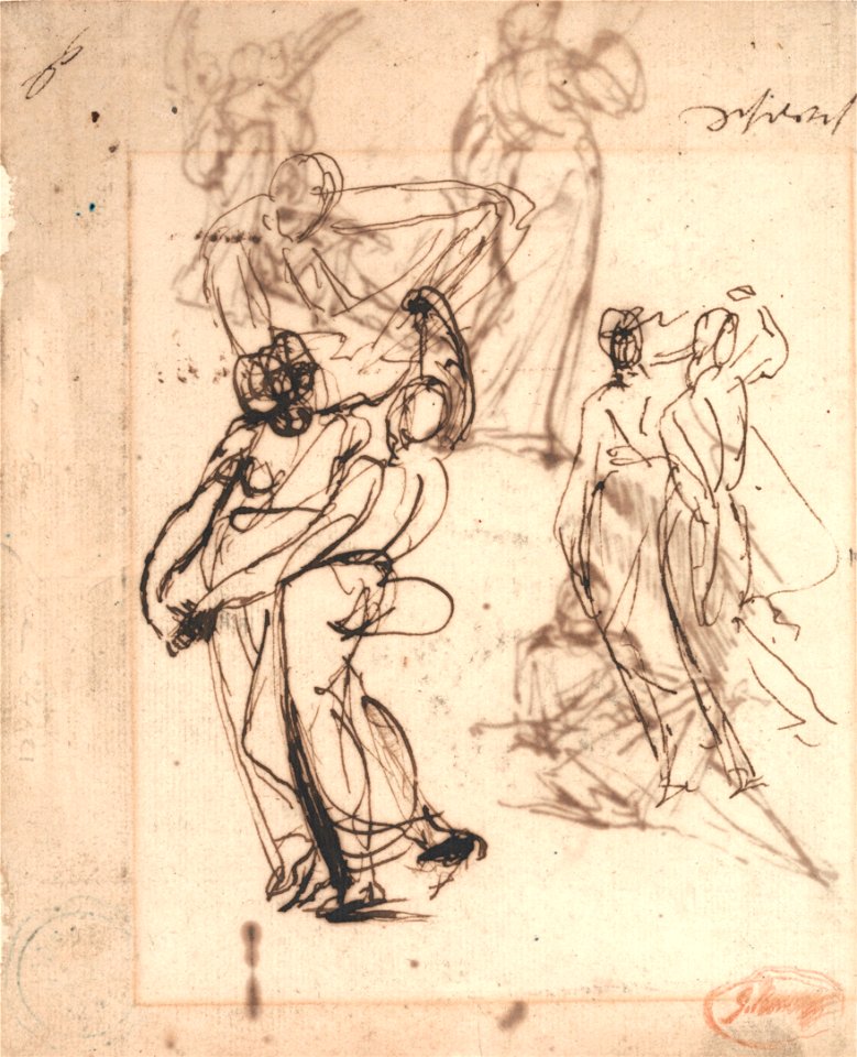 George Romney - Women Dancing - Google Art Project