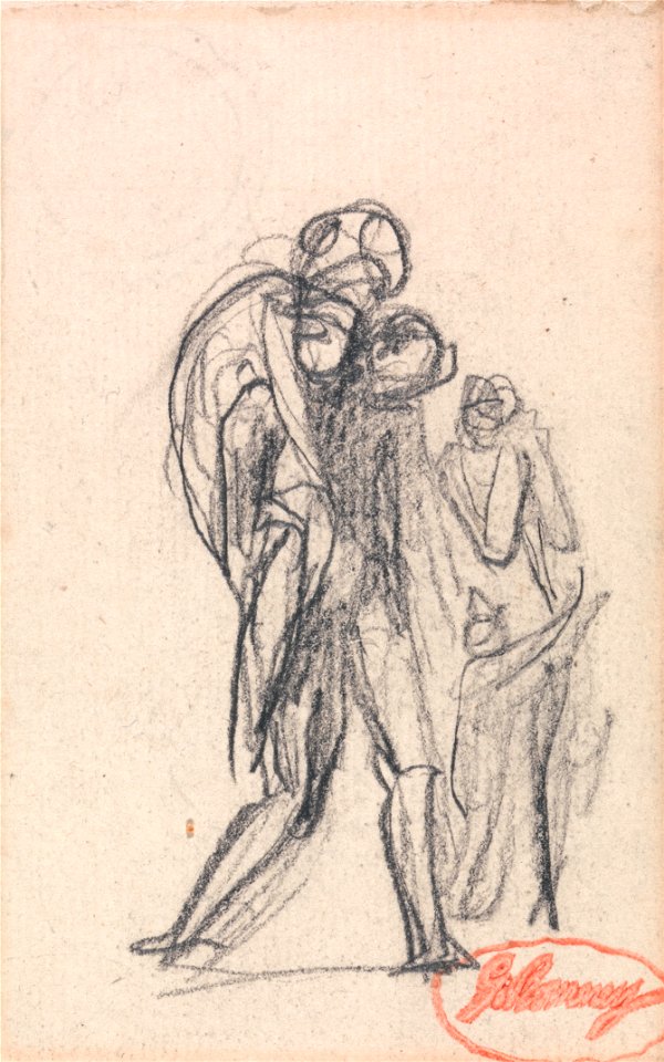George Romney - Refugee Group - Google Art Project