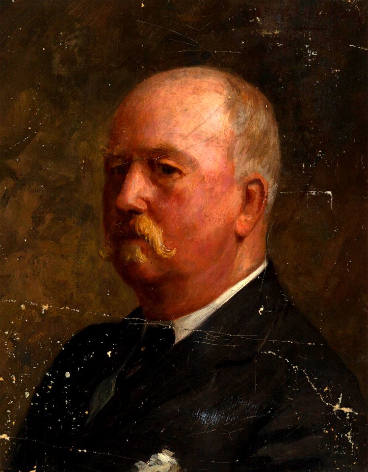 George Sherriff - Francis H. Williams, or possibly self-portrait by George Sherriff - Sarjeant Gallery