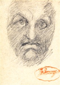 George Romney - Male Head 1 - Google Art Project
