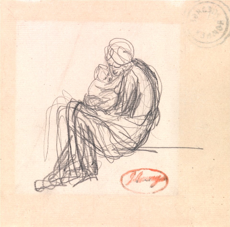 George Romney - Mother and Child - Google Art Project (2428623)