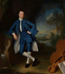 George Romney - Portrait of a Man - Google Art Project