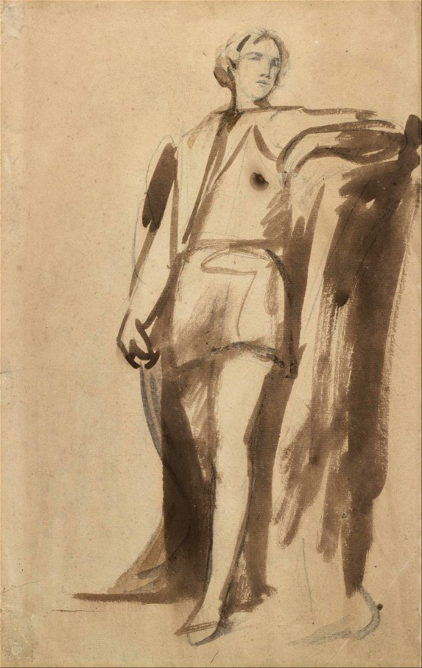 George Romney - Portrait of Hamlet - Google Art Project