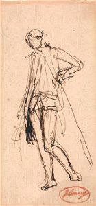 George Romney - Standing Figure - Google Art Project (2447309)