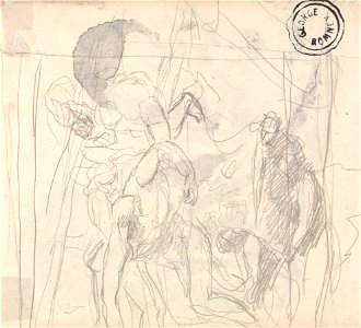 George Romney - Possibly a Deposition - Google Art Project