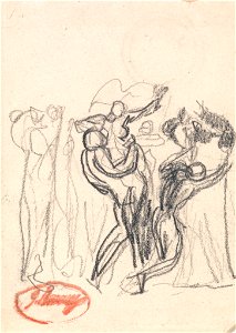 George Romney - Possibly an Abduction Scene - Google Art Project