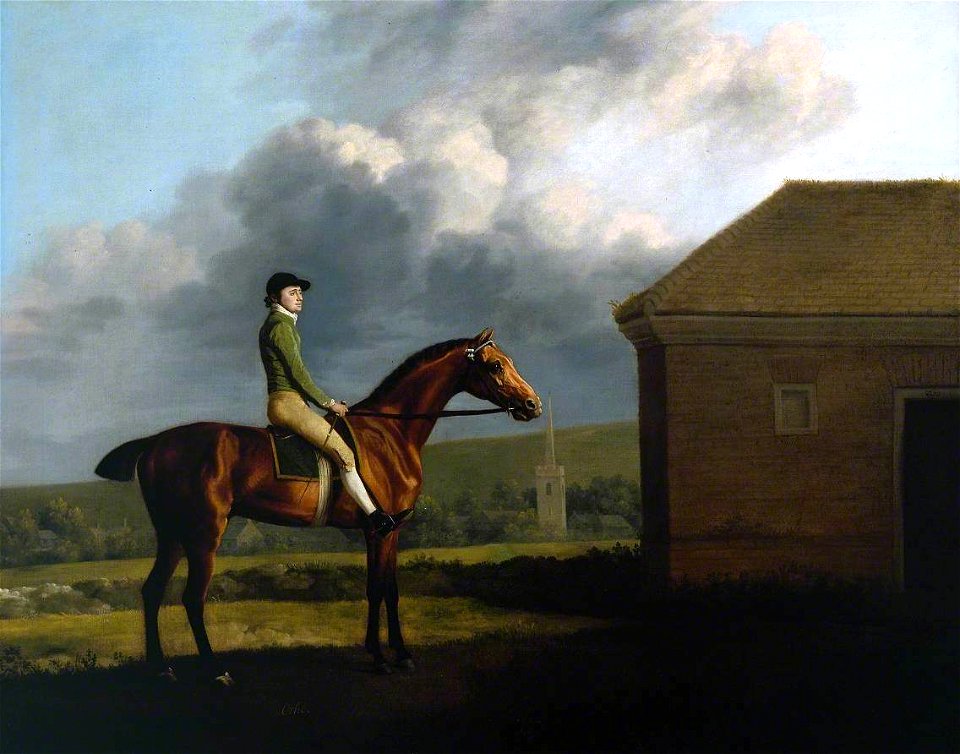George Stubbs (1724-1806) - Otho, with John Larkin up - T02375 - Tate