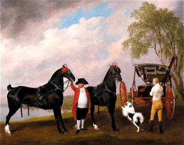 George Stubbs (1724-1806) - The Prince of Wales's Phaeton - RCIN 400994 - Royal Collection