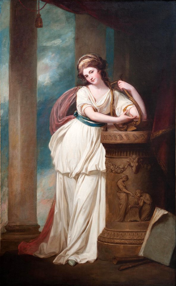 George Romney - The Honorable Mrs. Trevor (Viscountess Hampden), 1779-1780