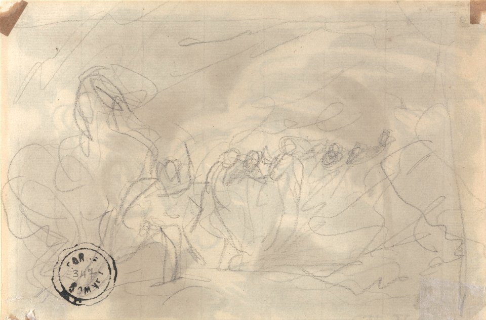 George Romney - Slight Group of Figures - Google Art Project