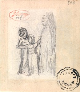 George Romney - Woman and Two Children - Google Art Project