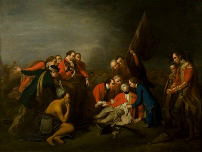 George Roth (active 1771-1815) - The Death of Wolfe (after Benjamin West) - 529071 - National Trust