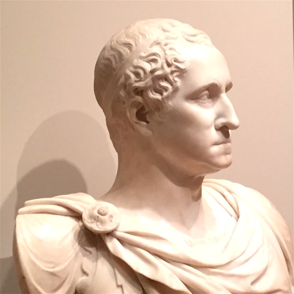 George Washington by Ceracchi - marble, profile, MMA