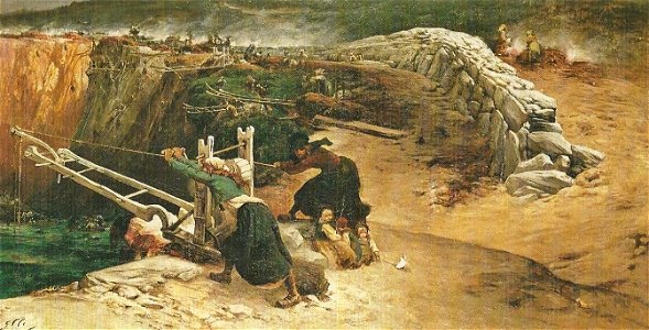 Georges Clairin Les brûleuses de varech