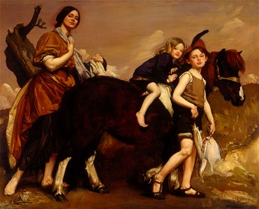 George W Lambert - Holiday in Essex - Google Art Project