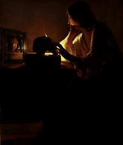 Georges de La Tour - The Repentant Magdalen - Google Art Project