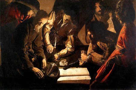 Georges de La Tour - The Payment of Dues - WGA12330
