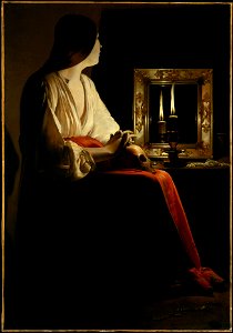 Georges de La Tour 009. Free illustration for personal and commercial use.